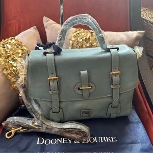 Dooney & Bourke Light Blue Satchel